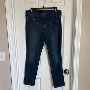 Old Navy Women's Skinny Jeans - Dark Blue
